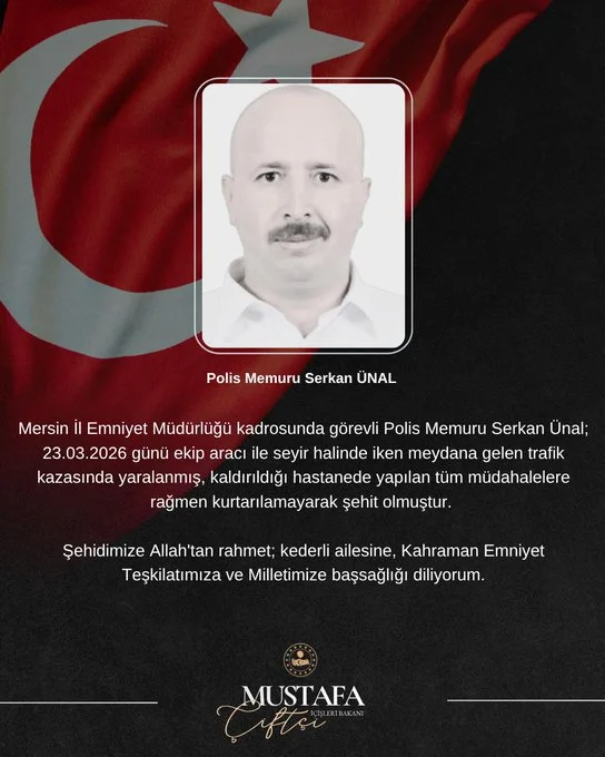 Kırıkkale’ye Şehit Ateşi Düştü: Görevi Başında Yaralanan Polis Memuru Serkan Ünal Şehit Oldu