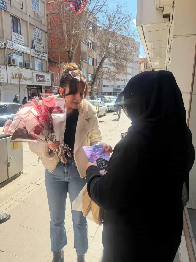 Kırıkkale Barosu Kadın Hakları Komisyonu’ndan 8 Mart’ta Sahada Farkındalık Çalışması