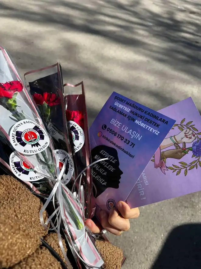 Kırıkkale Barosu Kadın Hakları Komisyonu’ndan 8 Mart’ta Sahada Farkındalık Çalışması