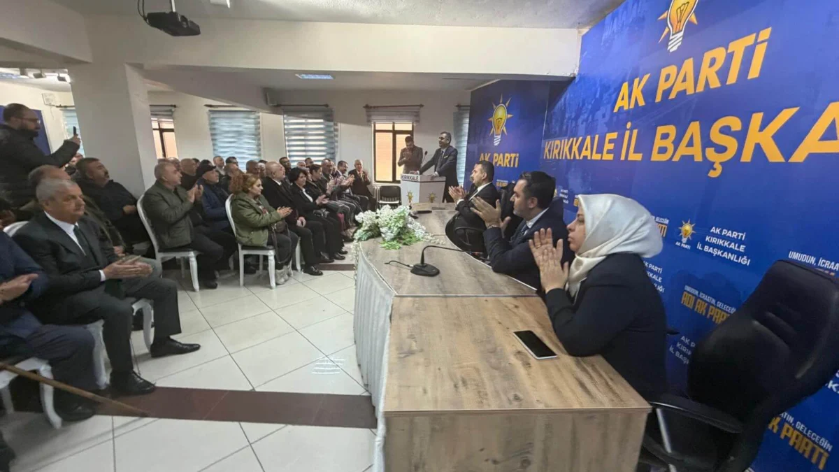 AK Parti Kırıkkale Teşkilatı Bayramlaşma Programında Buluştu