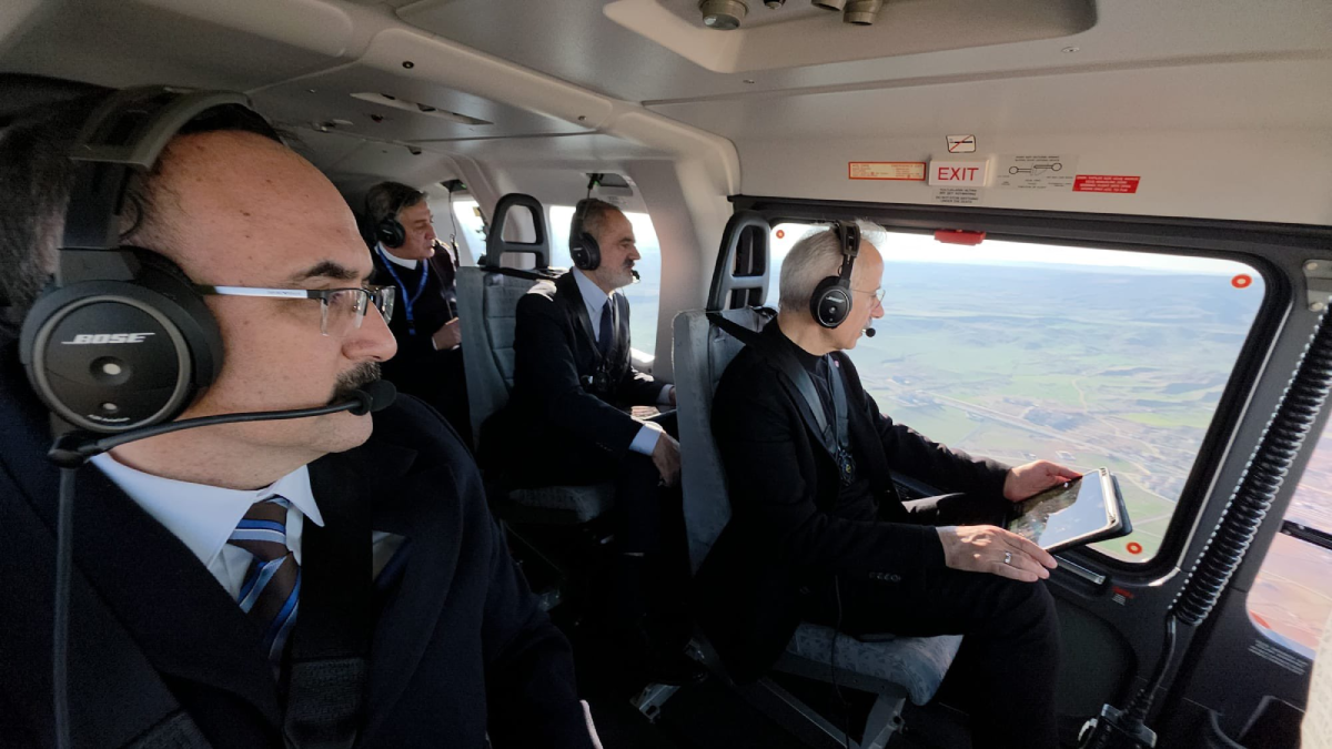 Bakan Uraloğlu Kırıkkale’de Dev Projeleri Havadan İnceledi