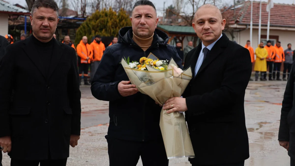 Başkan Ahmet Önal’dan Bayramda Personele Moral Ziyareti