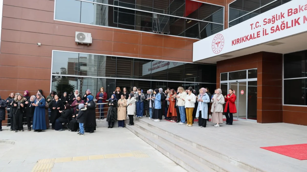 Kırıkkale Sağlık Camiası Kahraman Doğu’yu Uğurladı