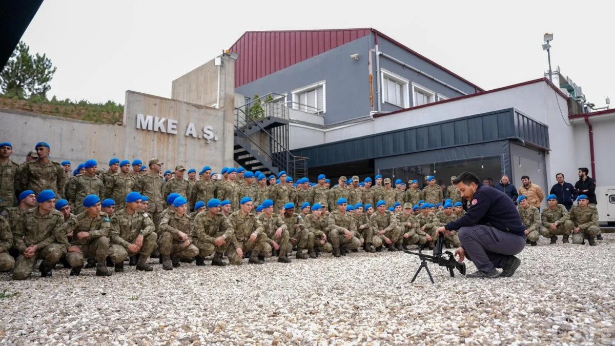 Geleceğin Komutanları Kırıkkale MKE’de: Harbiyeliler Üretim Hattını İnceledi