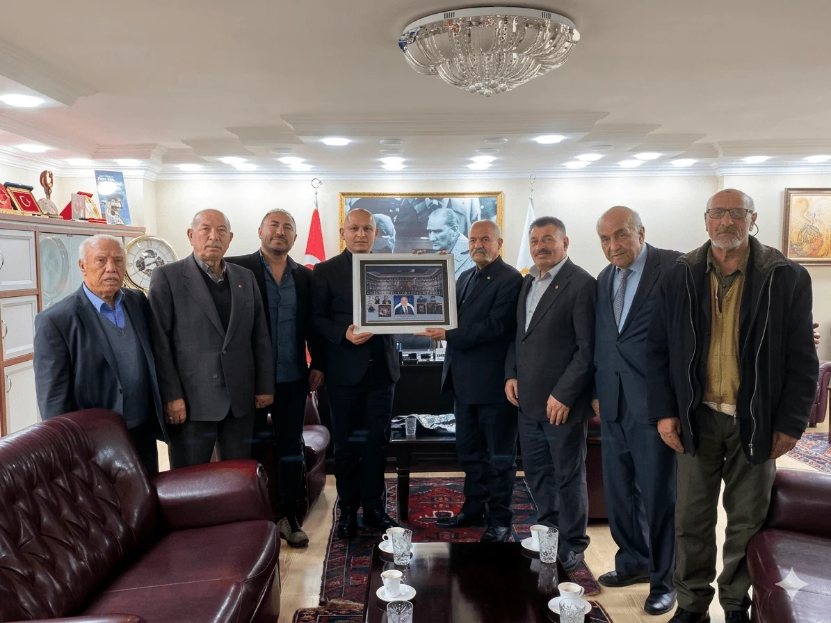 Kırıkkale Şehitler Anıtı İçin Belediye Başkanı Ahmet Önal’a Anlamlı Teşekkür Ziyareti