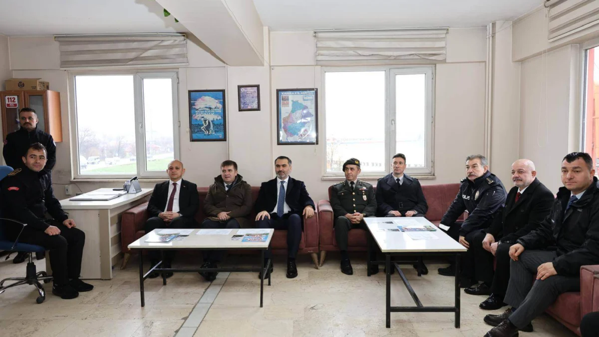 Kırıkkale’de Bayram Mesaisindeki Kahramanlara Ziyaret