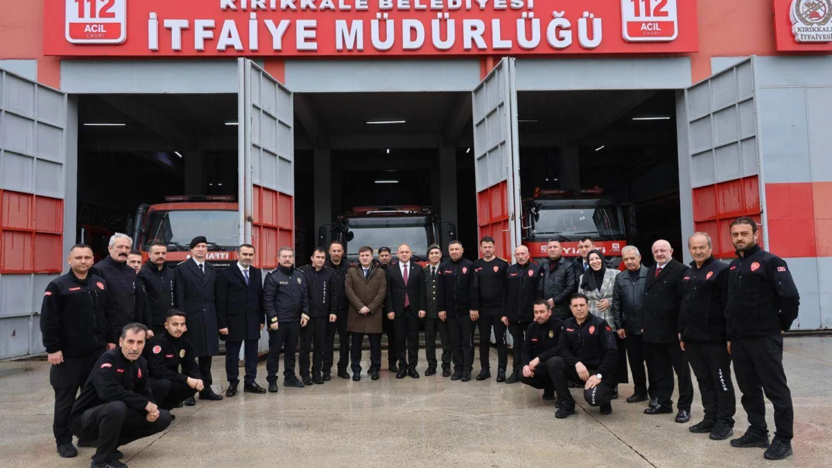 Kırıkkale’de Bayram Mesaisindeki Kahramanlara Ziyaret