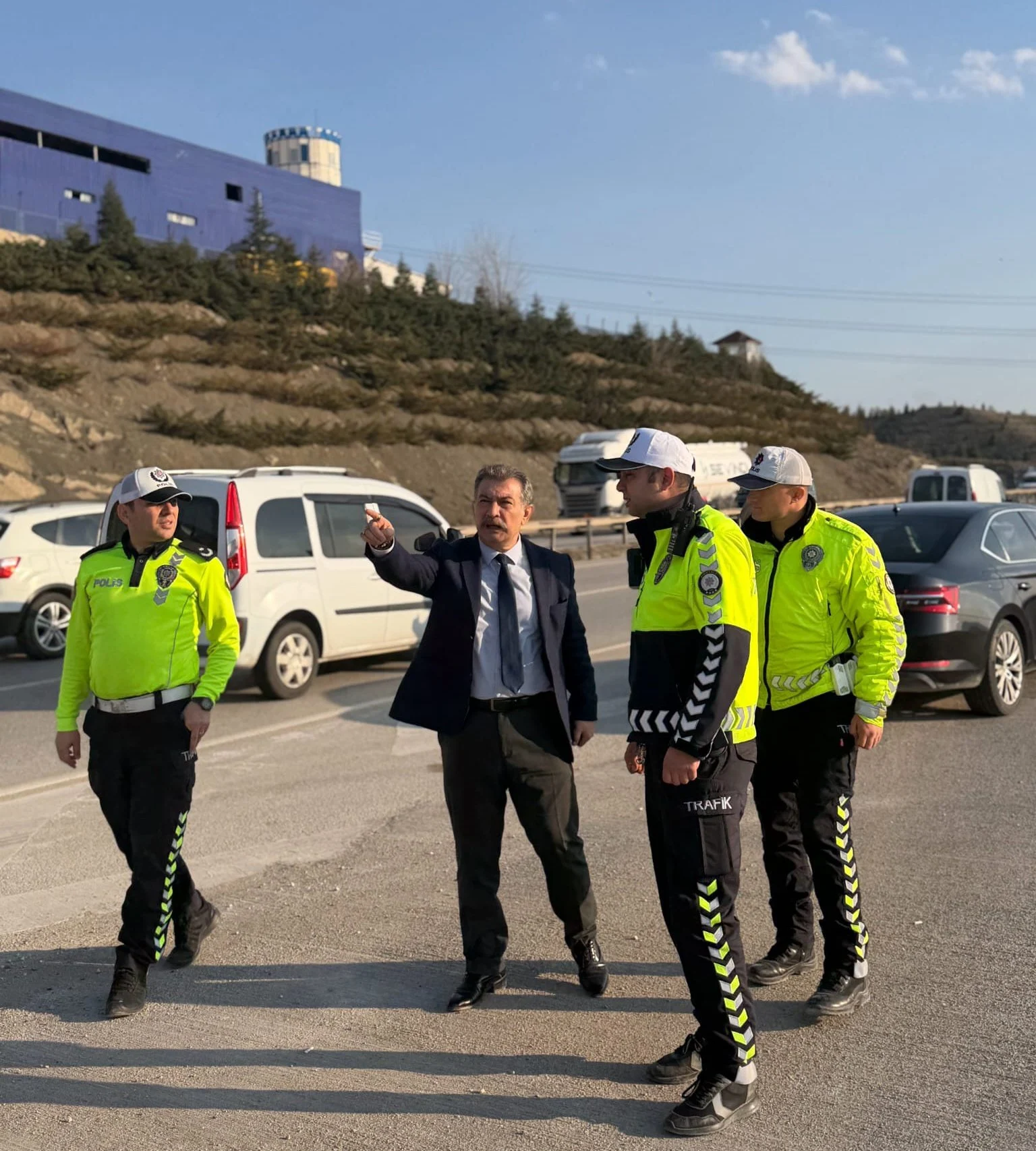 Kırıkkale’de Bayram Trafiğine Sıkı Denetim: İl Emniyet Müdürü Işık Sahada İnceleme Yaptı