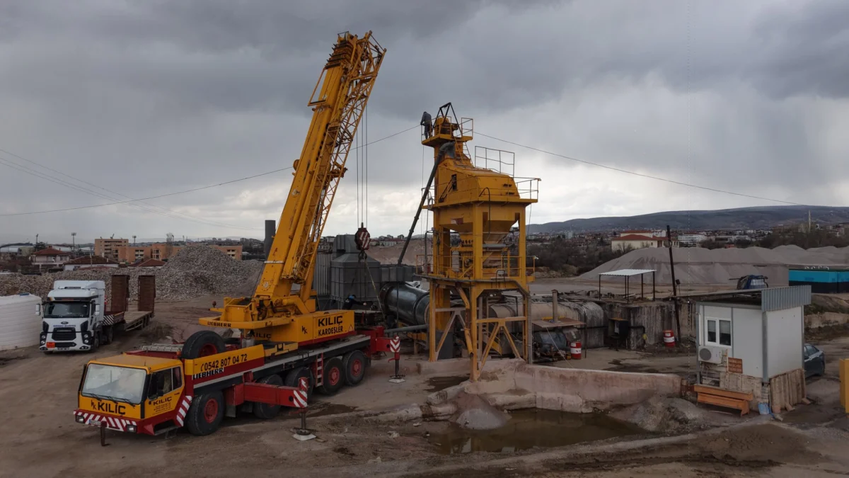 Kırıkkale’nin Asfalt Plenti Yenilenerek Kapasitesi Artırıldı