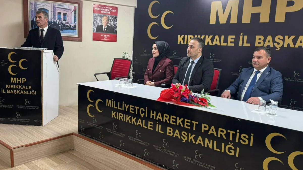 MHP Kırıkkale Teşkilatı Bayramlaşma Programında Bir Araya Geldi