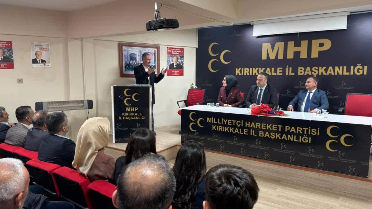 MHP Kırıkkale Teşkilatı Bayramlaşma Programında Bir Araya Geldi