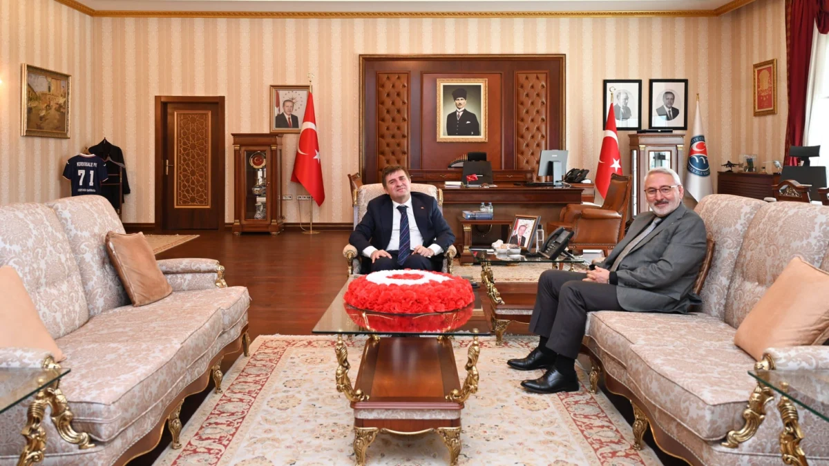 MKE Genel Müdürü İlhami Keleş’ten Kırıkkale Valisi Hüseyin Engin Sarıibrahim’e Ziyaret