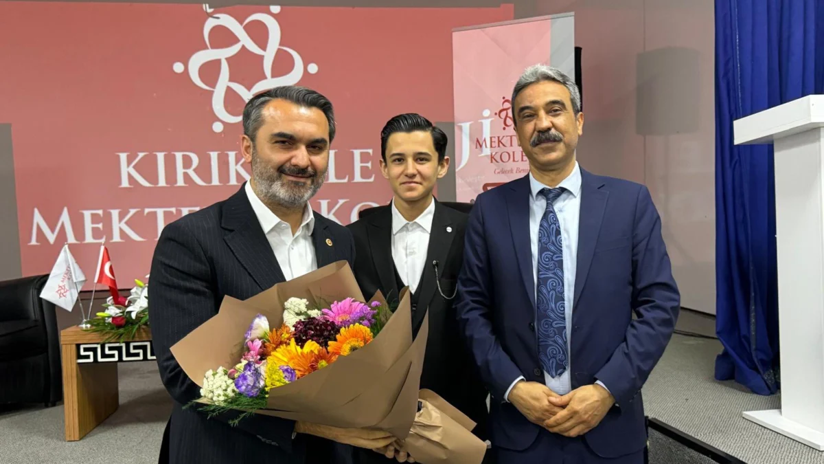AK Parti Kırıkkale Milletvekili Mustafa Kaplan, Mektebim Koleji’nde Gençlerle Girişimciliği Konuştu