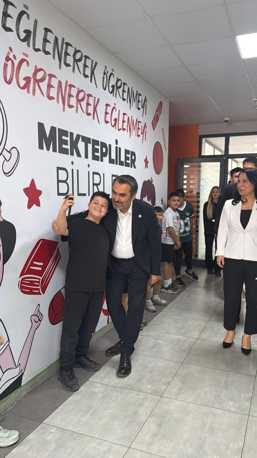 AK Parti Kırıkkale Milletvekili Mustafa Kaplan, Mektebim Koleji’nde Gençlerle Girişimciliği Konuştu