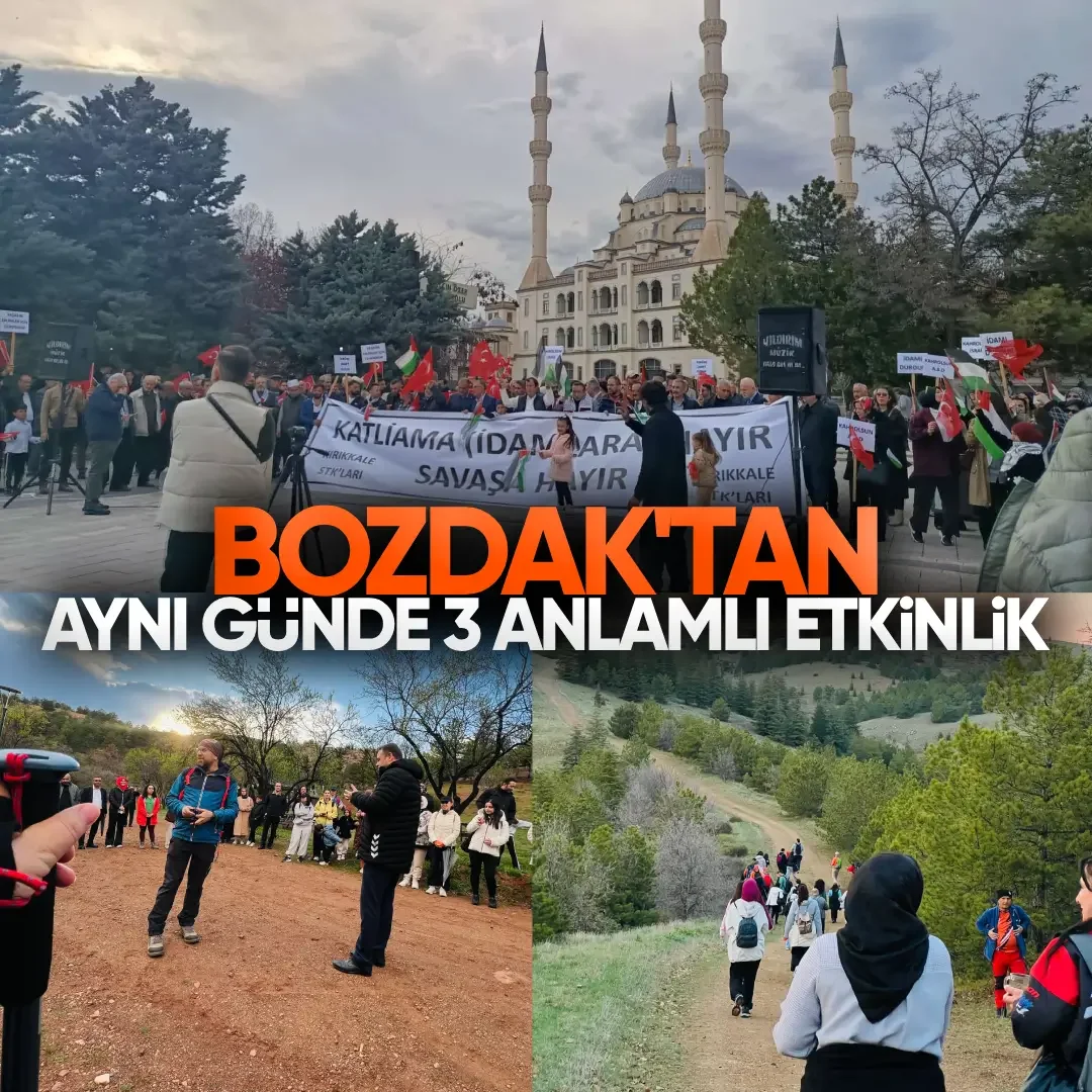 BOZDAK’tan Aynı Günde Üç Anlamlı Etkinlik