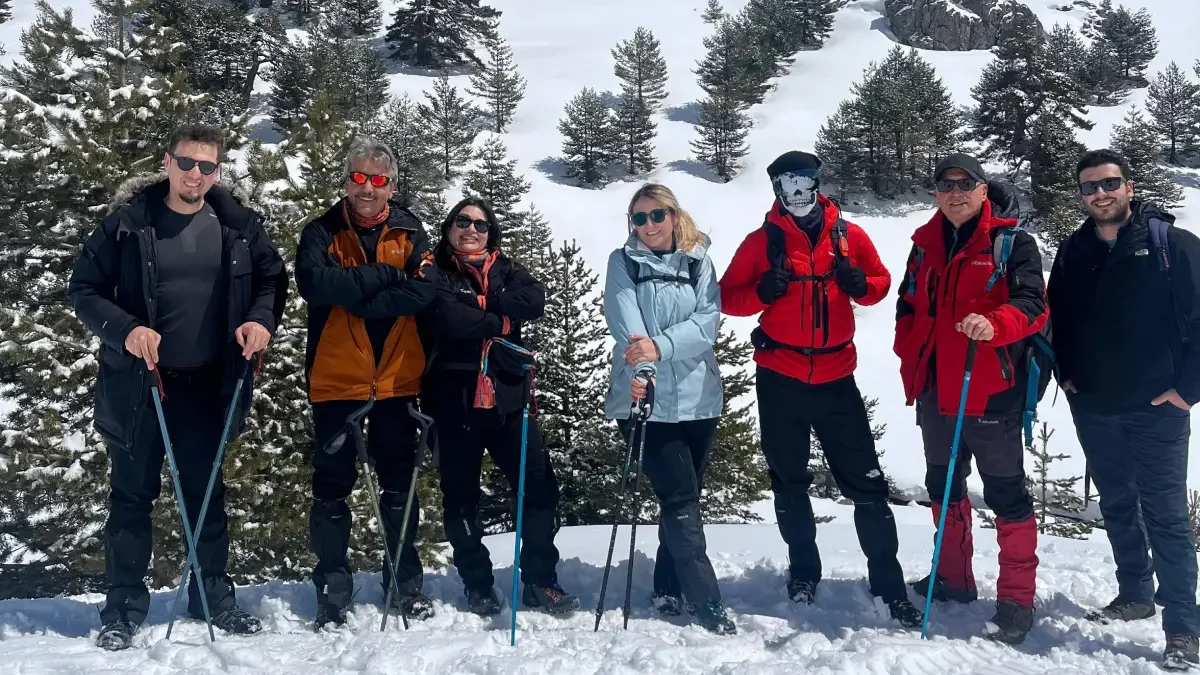 Bozkır Dağcılık’tan Köroğlu Dağları’nda Anlamlı Zirve: Filistin’i Unutmadılar