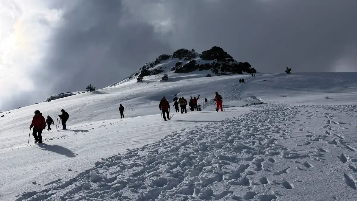 Bozkır Dağcılık’tan Köroğlu Dağları’nda Anlamlı Zirve: Filistin’i Unutmadılar