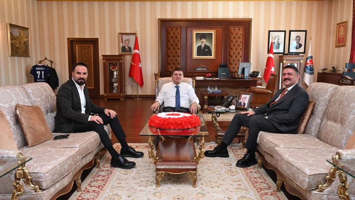 Bülent Tekbıyıkoğlu’ndan Kırıkkale Valisi Hüseyin Engin Sarıibrahim’e Ziyaret