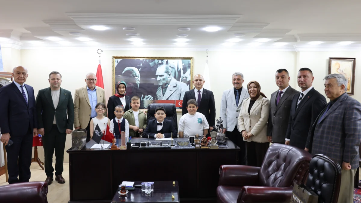 Kırıkkale Belediyesi’nde 23 Nisan Coşkusu: Koltuk Küçük Başkan Bulut Ali’ye Emanet