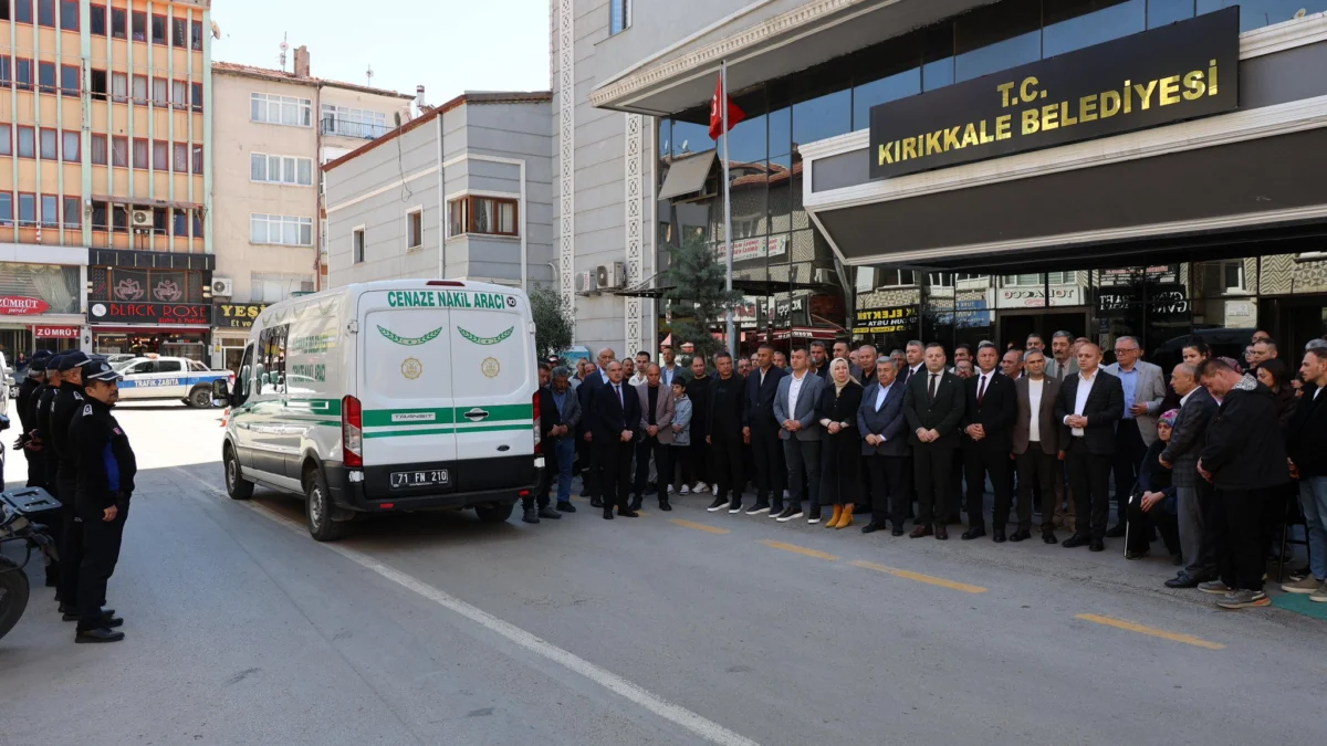 Kırıkkale Belediyesinde Hüzünlü Veda: Allahverdi Bozkurt Dualarla Uğurlandı