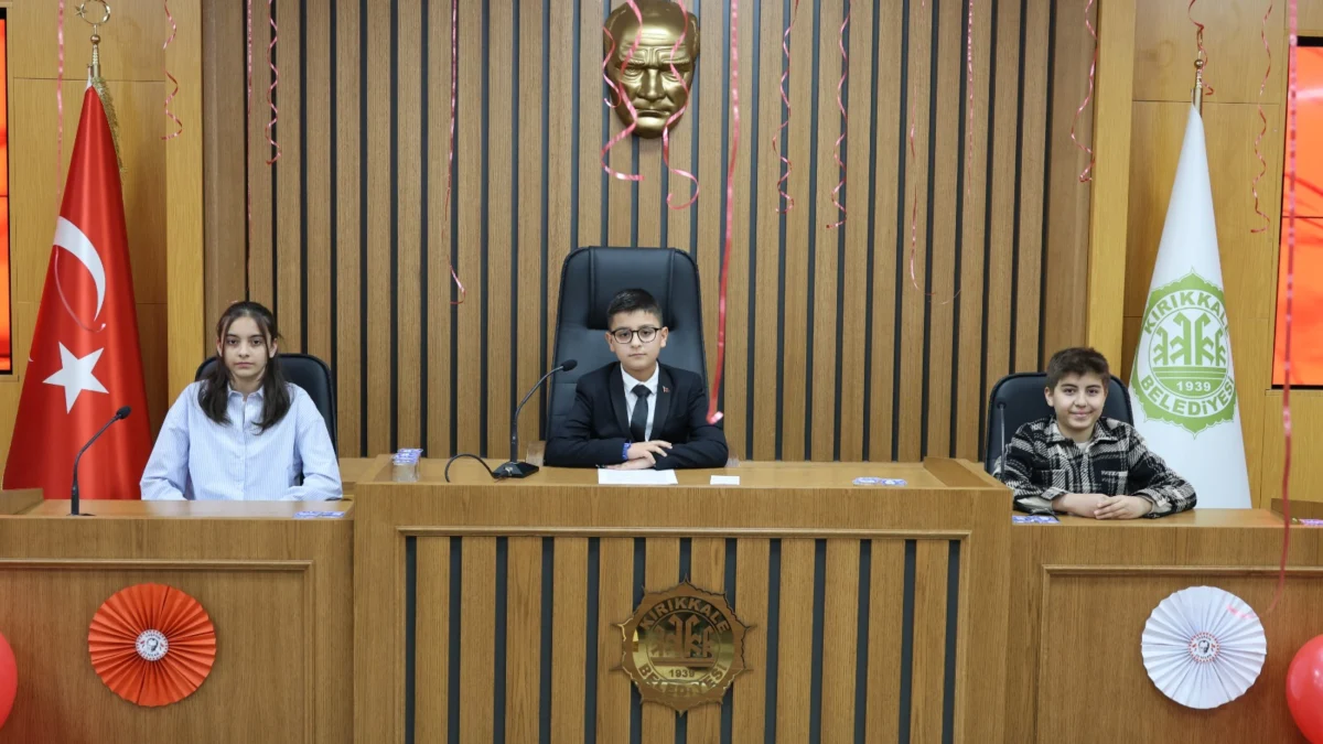 Kırıkkale’de Bir İlk: Belediyede Çocuk Meclisi Göreve Başladı