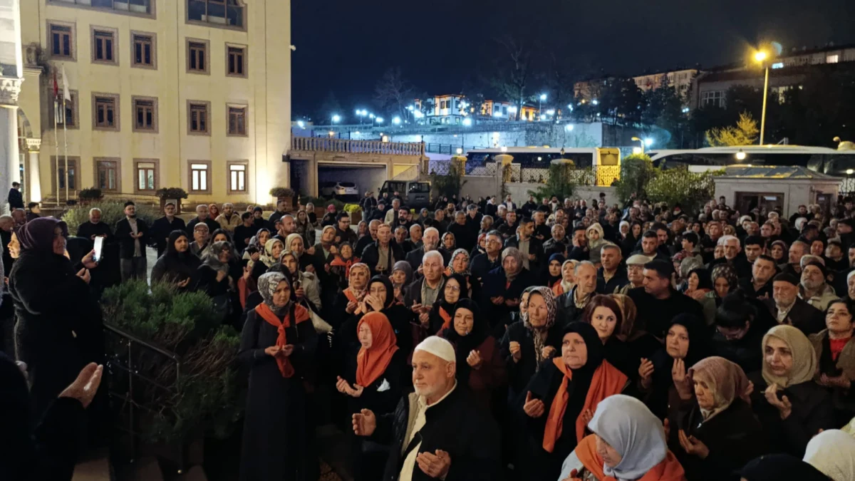 Kırıkkale’de Hac Heyecanı: 165 Hacı Adayı Dualarla Kutsal Topraklara Uğurlandı