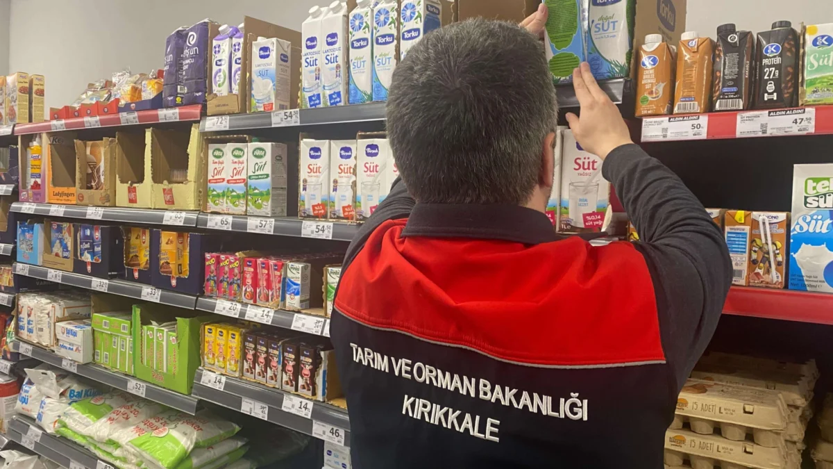 Kırıkkale’de Süt ve Süt Ürünlerine Yönelik Dev Denetim Seferberliği Başladı