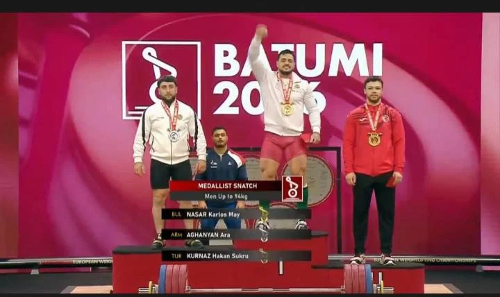 Kırıkkaleli Milli Halterci Hakan Şükrü Kurnaz’dan Avrupa’da Bronz Başarı