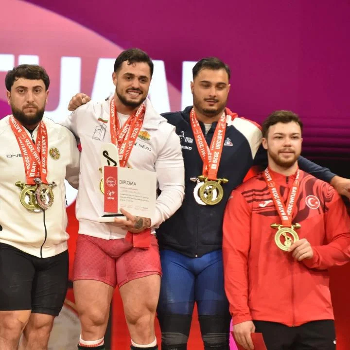 Kırıkkaleli Milli Halterci Hakan Şükrü Kurnaz’dan Avrupa’da Bronz Başarı