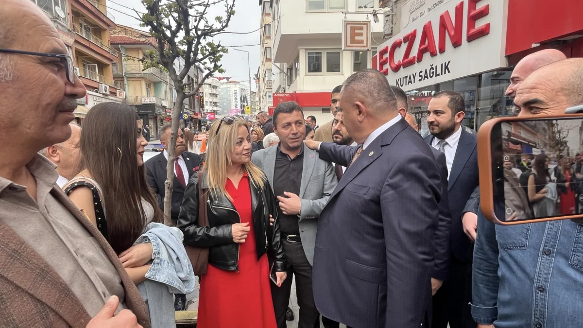 MHP’li Halil Öztürk Kırıkkale Sokaklarında: “Cumhur İttifakı Varsa Huzur Var”