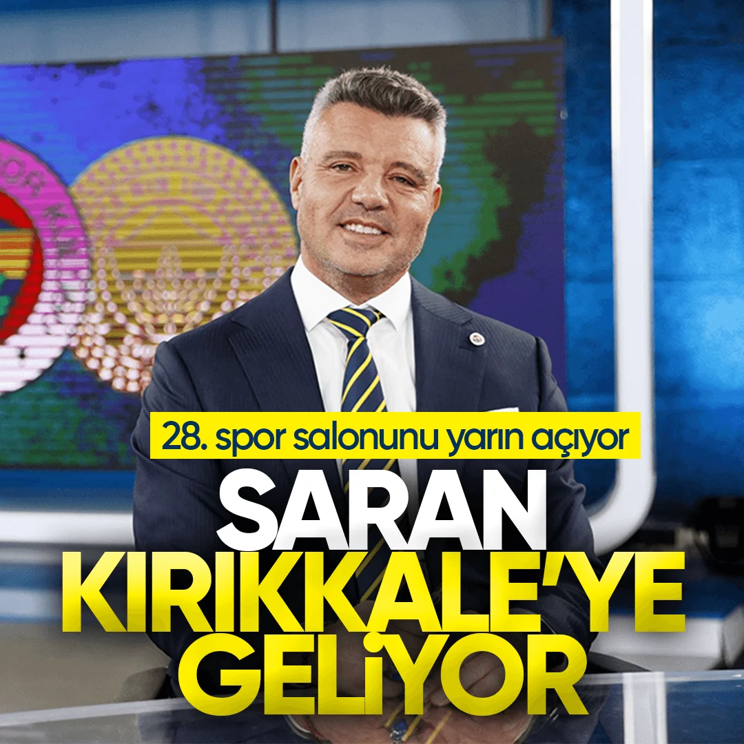 Sadettin Saran Kırıkkale’de 28. Spor Salonunu Açıyor