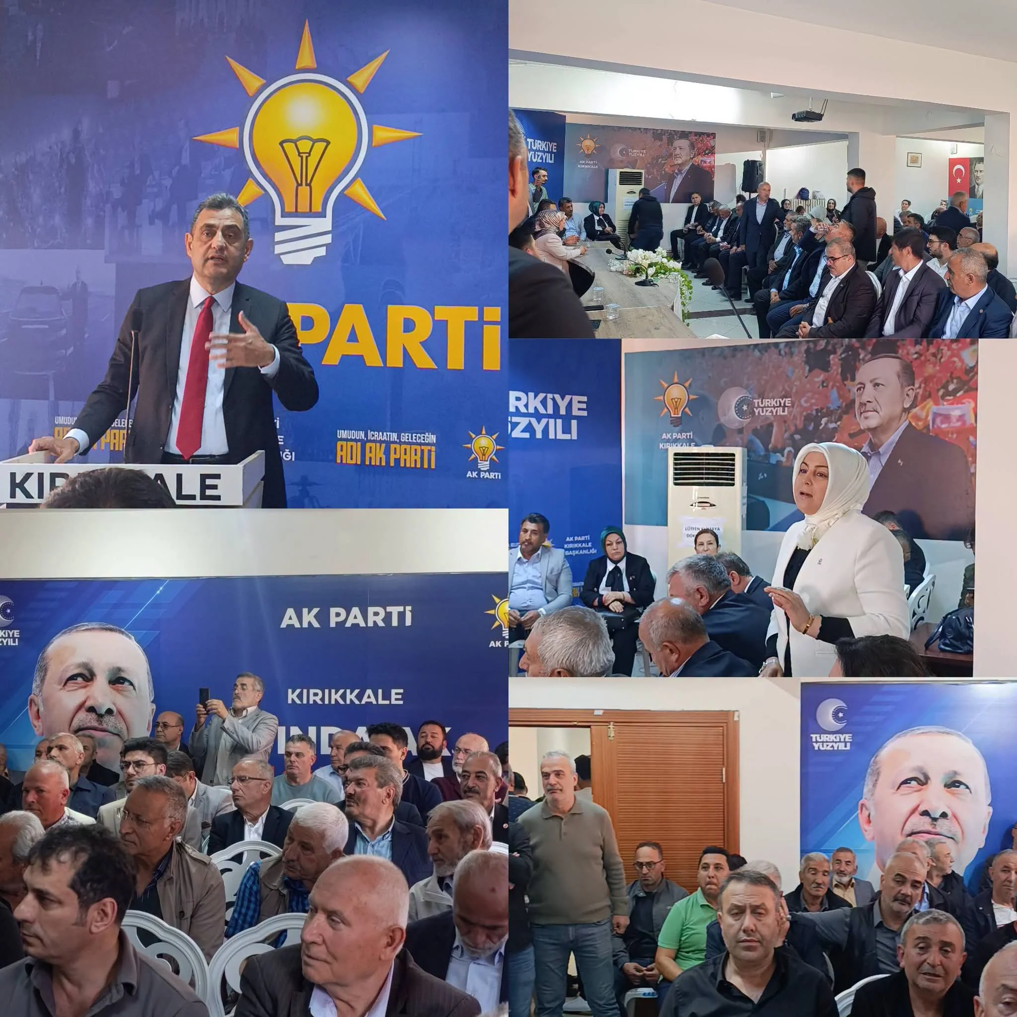 AK Parti Kırıkkale İl Teşkilatında Bayramlaşma Coşkusu