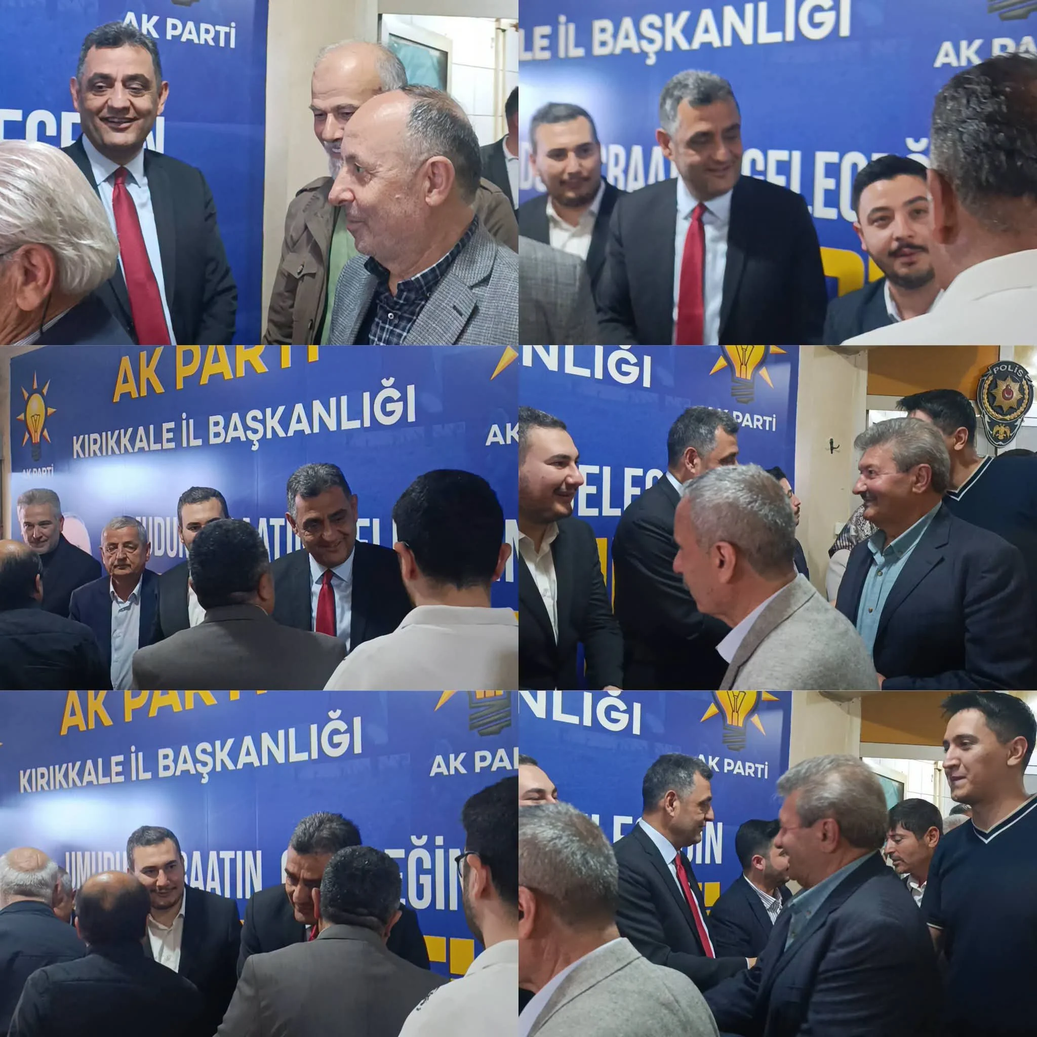 AK Parti Kırıkkale İl Teşkilatında Bayramlaşma Coşkusu