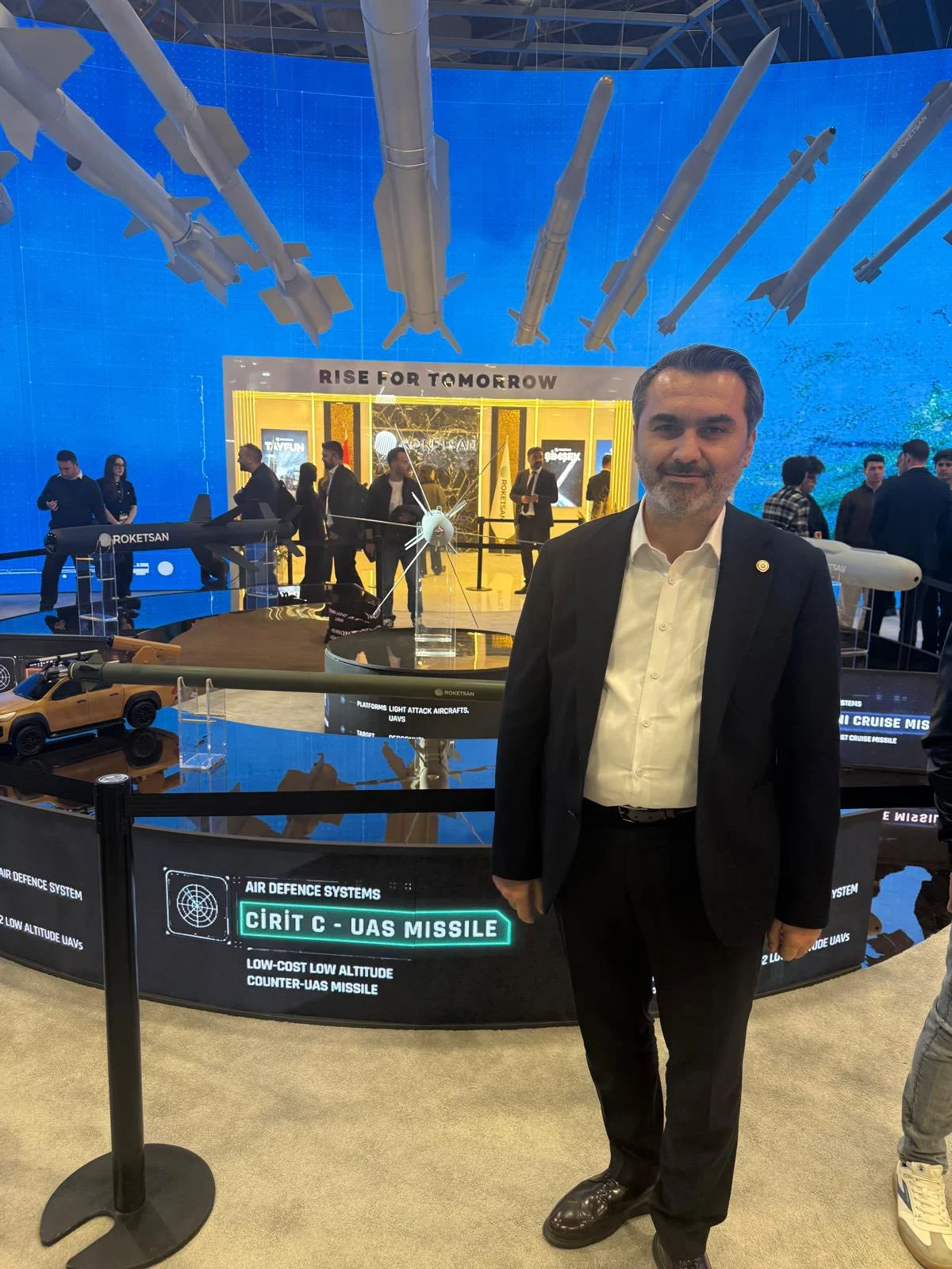 AK Parti Kırıkkale Milletvekili Mustafa Kaplan Kaplan SAHA EXPO’da: “Savunma Sanayimiz Türkiye Yüzyılı’nın En Sarsılmaz Mührüdür”