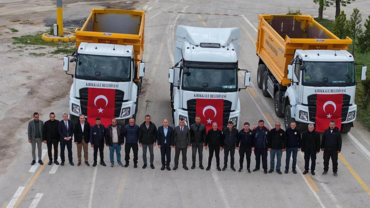 Kırıkkale Belediyesi Araç Filosunu Güçlendiriyor: 18,7 Milyon TL’lik Yeni Yatırım