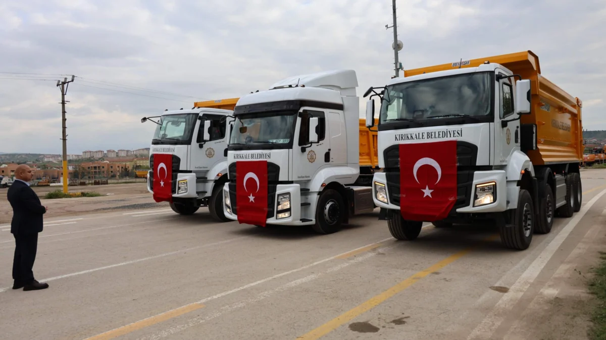 Kırıkkale Belediyesi Araç Filosunu Güçlendiriyor: 18,7 Milyon TL’lik Yeni Yatırım