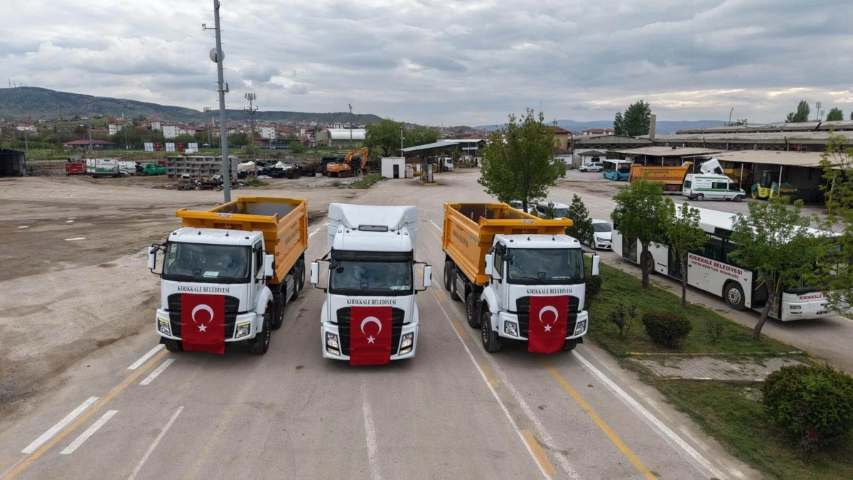 Kırıkkale Belediyesi Araç Filosunu Güçlendiriyor: 18,7 Milyon TL’lik Yeni Yatırım