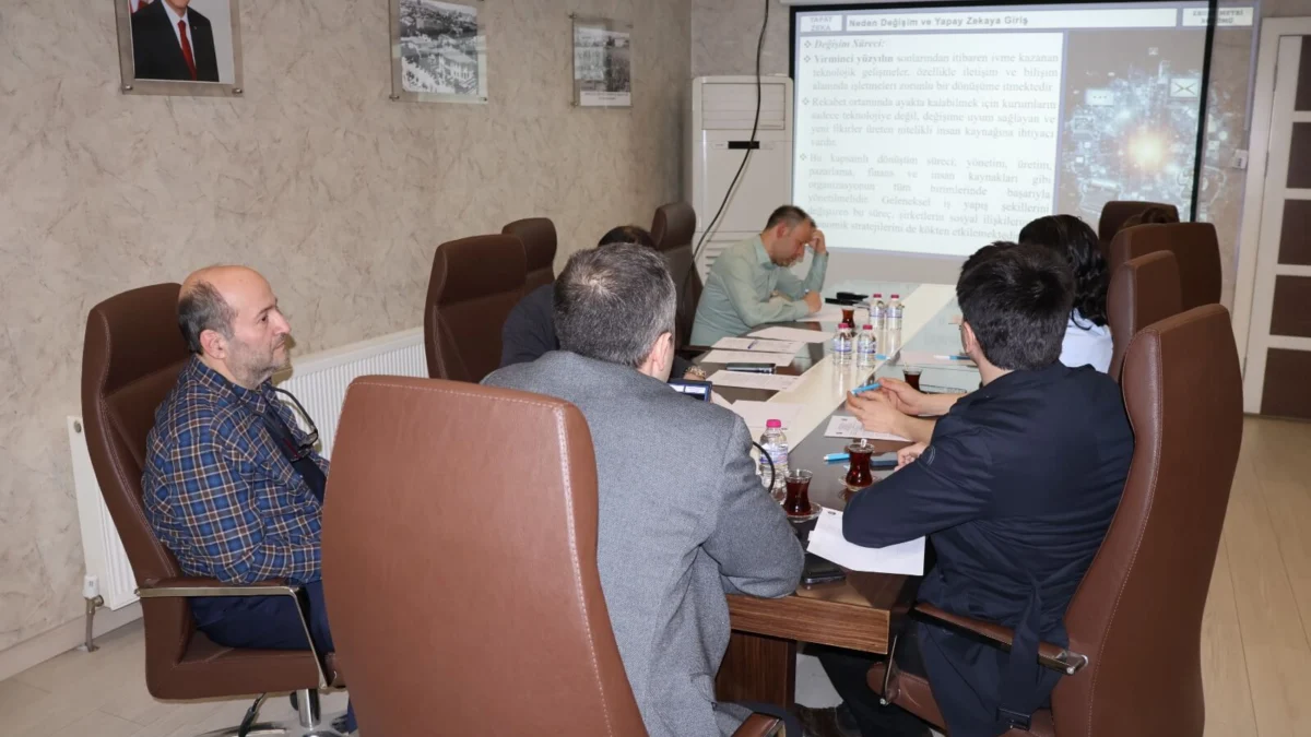 Kırıkkale TSO Personeline Yapay Zeka ve Prompt Mühendisliği Eğitimi Verildi