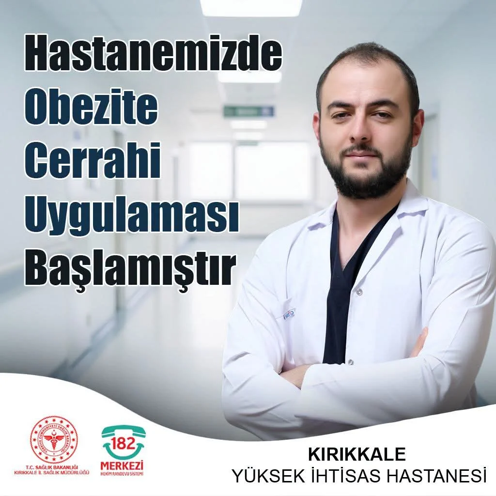 Kırıkkale Yüksek İhtisas’ta Yeni Dönem: Obezite Cerrahisi Başladı!