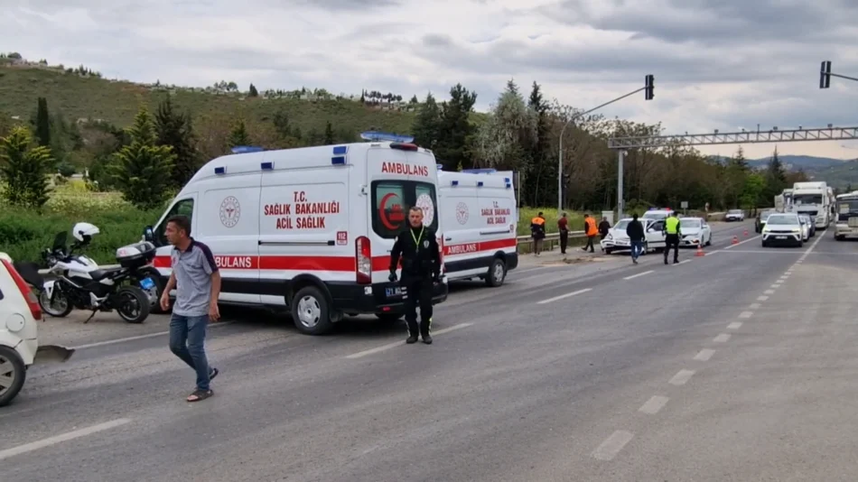 Kırıkkale’de İki Otomobil Çarpıştı: 2’si Çocuk 7 Yaralı