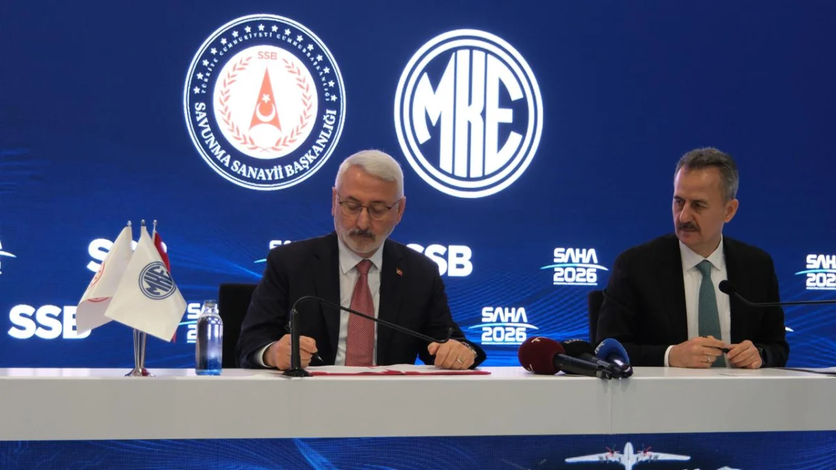 Makine ve Kimya Endüstrisi (MKE) SAHA 2026’da Yüksek Teknoloji Vizyonu ve Stratejik Gücüyle Öne Çıktı