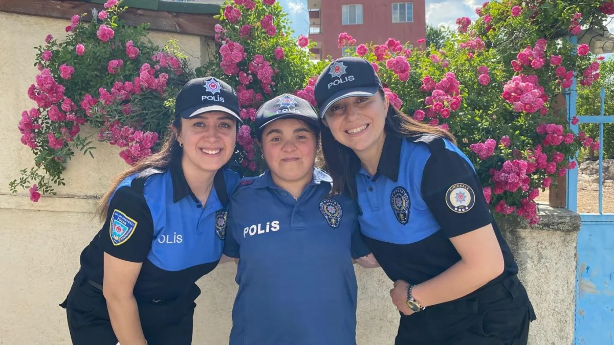 Kırıkkale Emniyeti’nden Özel Vatandaşa Anlamlı Ziyaret: Polislik Hayalleri Gerçek Oldu