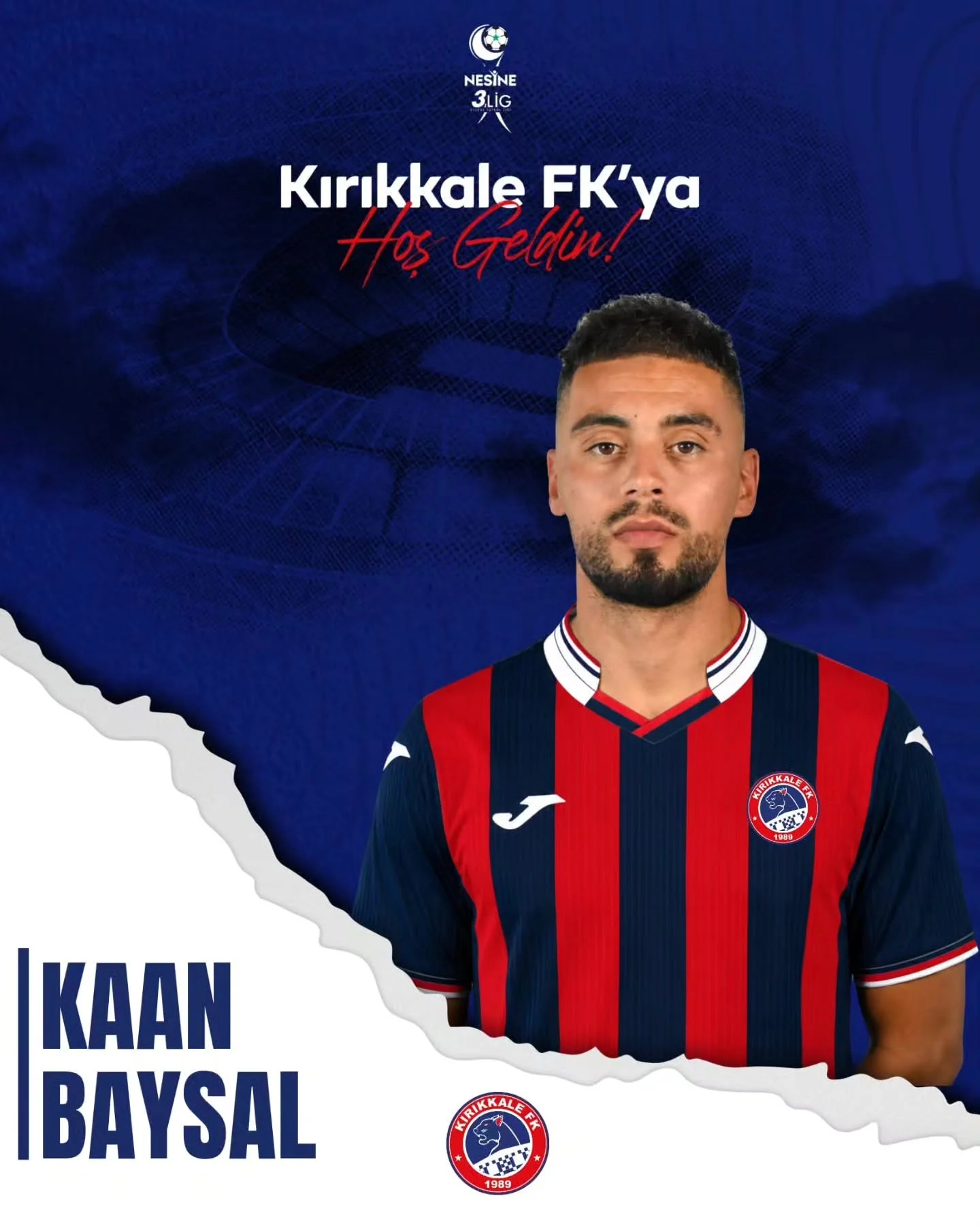 Kırıkkale FK’dan Orta Sahaya Tecrübeli Takviye: Kaan Baysal İmzayı Attı