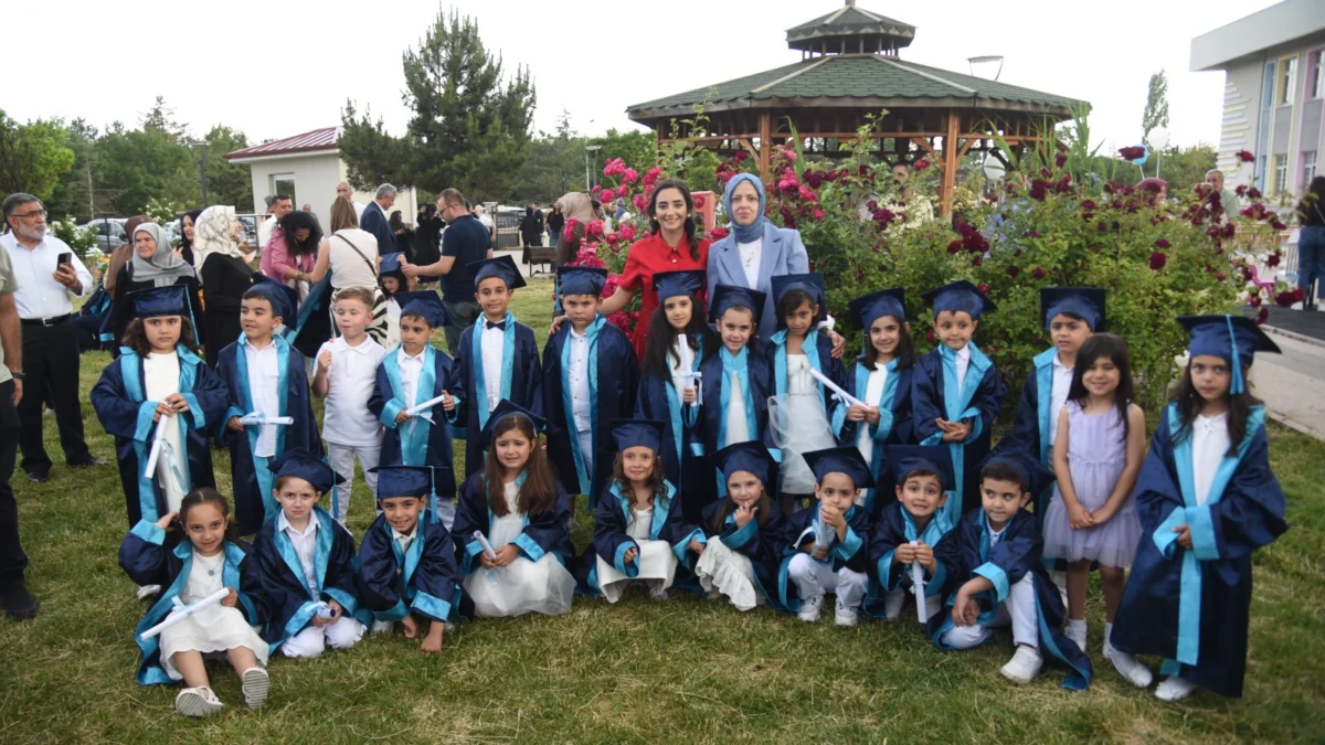Kırıkkale MKE Anaokulu’nda Mezuniyet Coşkusu: Minikler İlk Diplomalarını Aldı