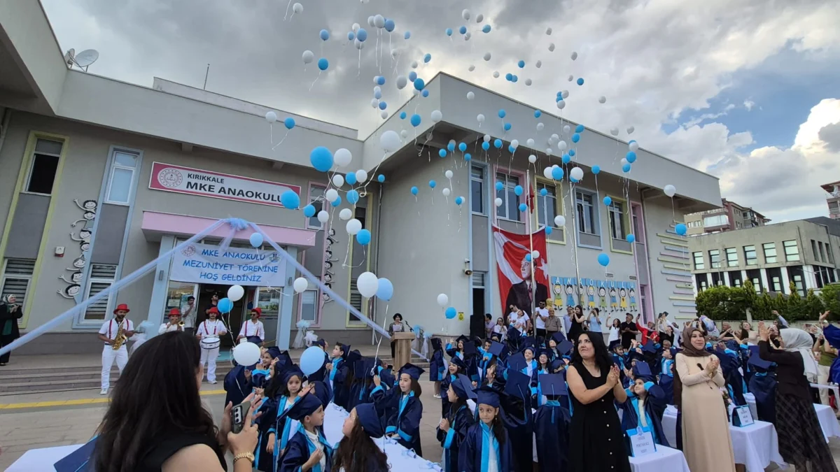 Kırıkkale MKE Anaokulu’nda Mezuniyet Coşkusu: Minikler İlk Diplomalarını Aldı
