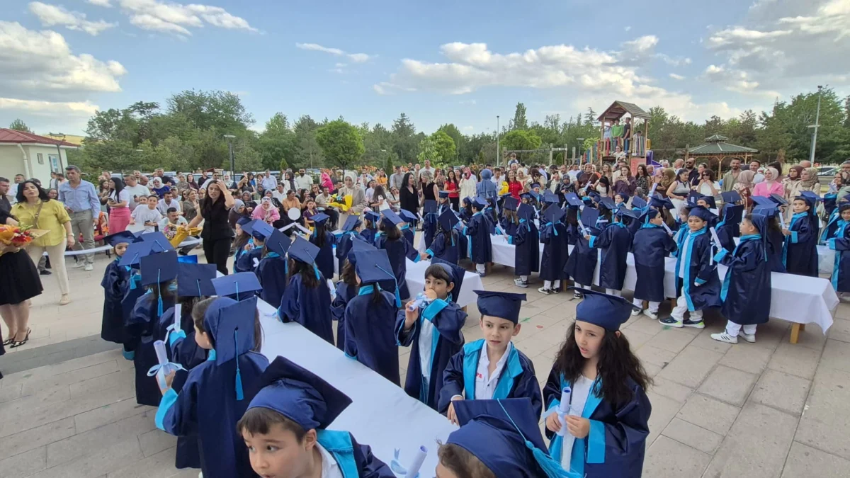 Kırıkkale MKE Anaokulu’nda Mezuniyet Coşkusu: Minikler İlk Diplomalarını Aldı