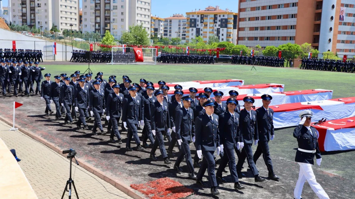 Kırıkkale Polis Meslek Yüksekokulu’nda Mezuniyet Coşkusu: 404 Yeni Polis Göreve Hazır