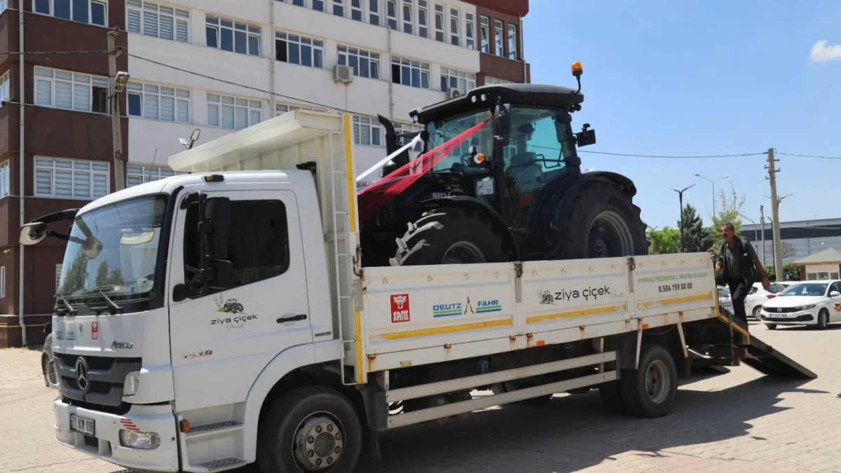 Kırıkkale Tarımına Güç Katacak Yeni Traktör Hizmete Başladı
