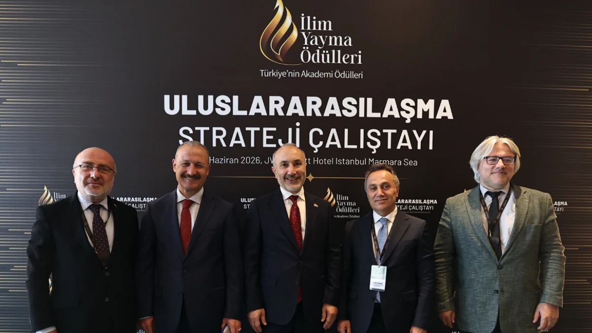 Kırıkkale Üniversitesi Rektörü Prof. Dr. Ersan Aslan, İlim Yayma Ödülleri’nin Uluslararası Arenadaki Yıldızını Parlatacak Çalıştaya Katıldı
