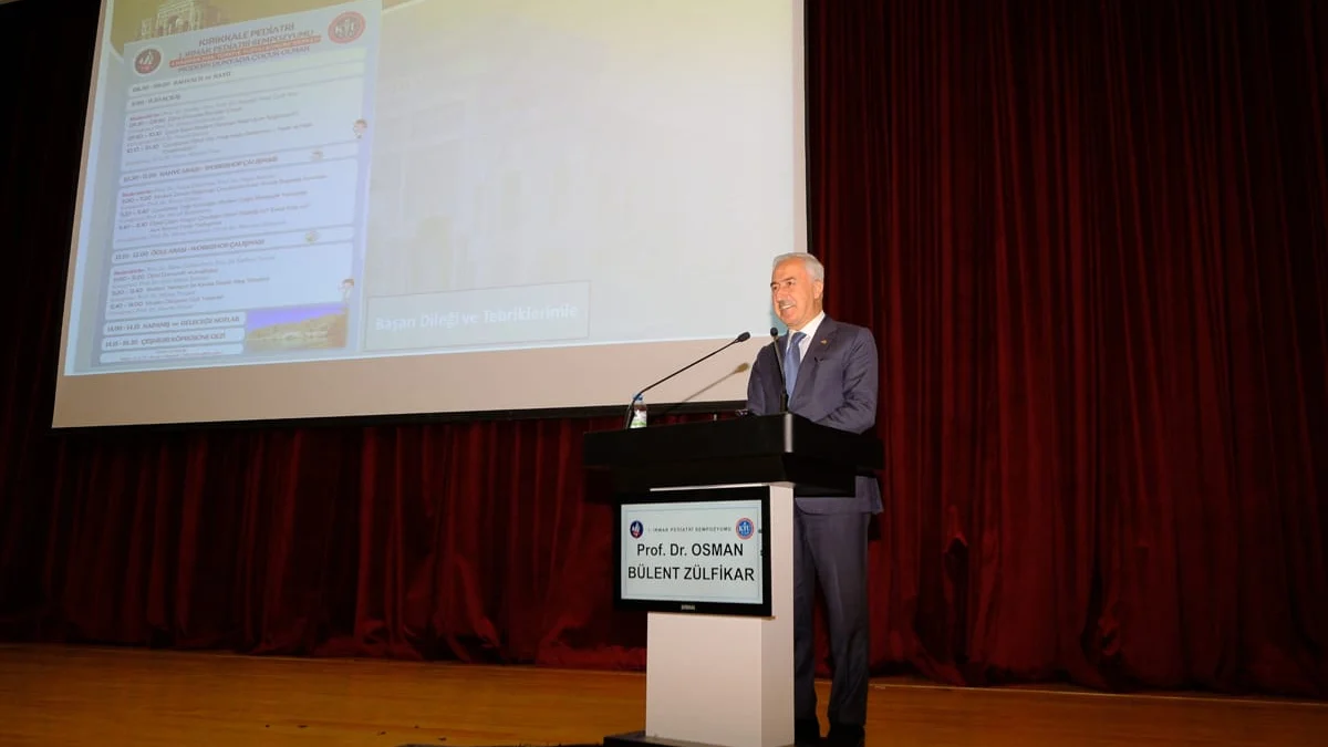 Kırıkkale Üniversitesi’nde Çocuk Sağlığı Masaya Yatırıldı: 1. Irmak Pediatri Sempozyumu’na Yoğun İlgi
